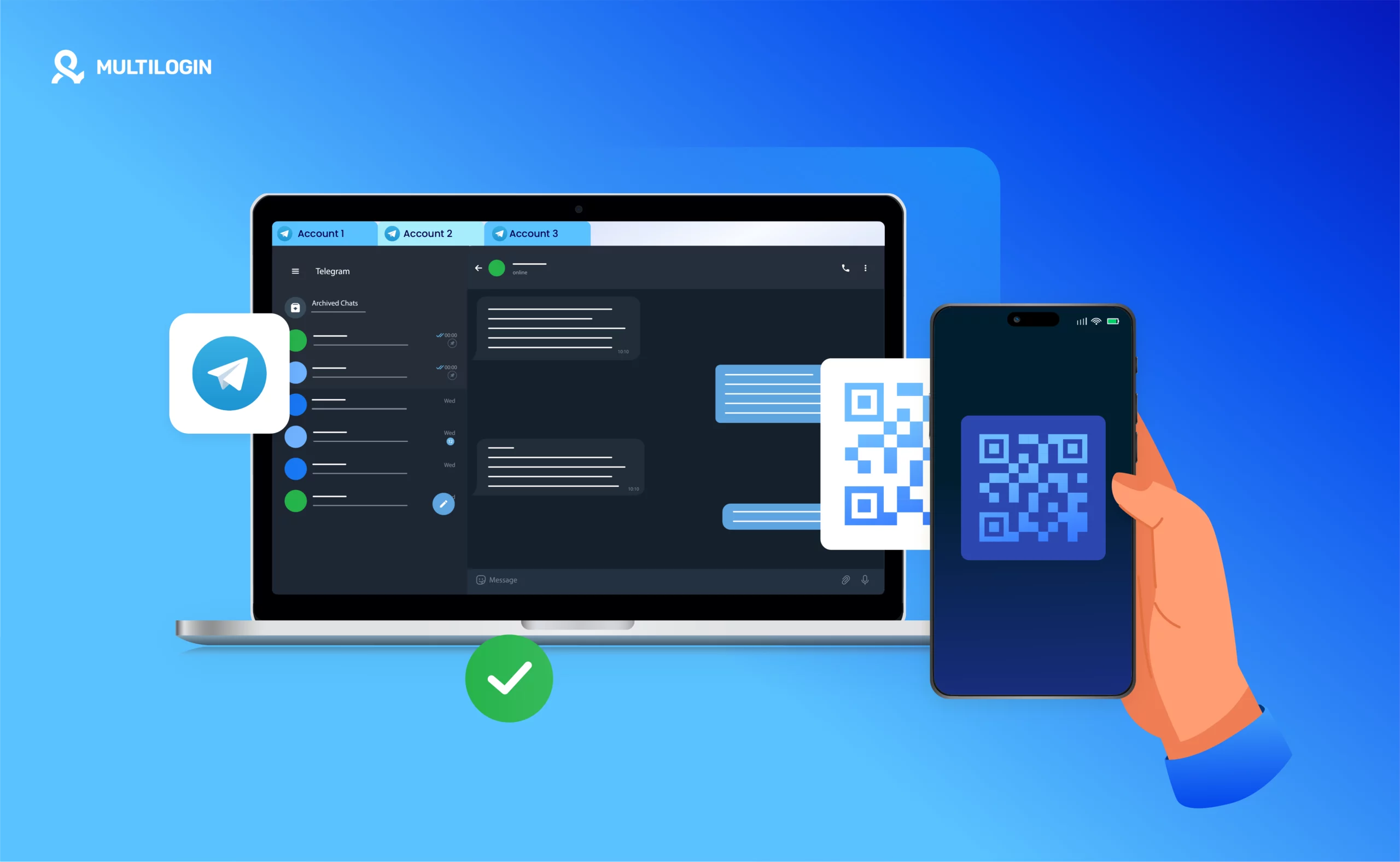 Telegram account cleaning